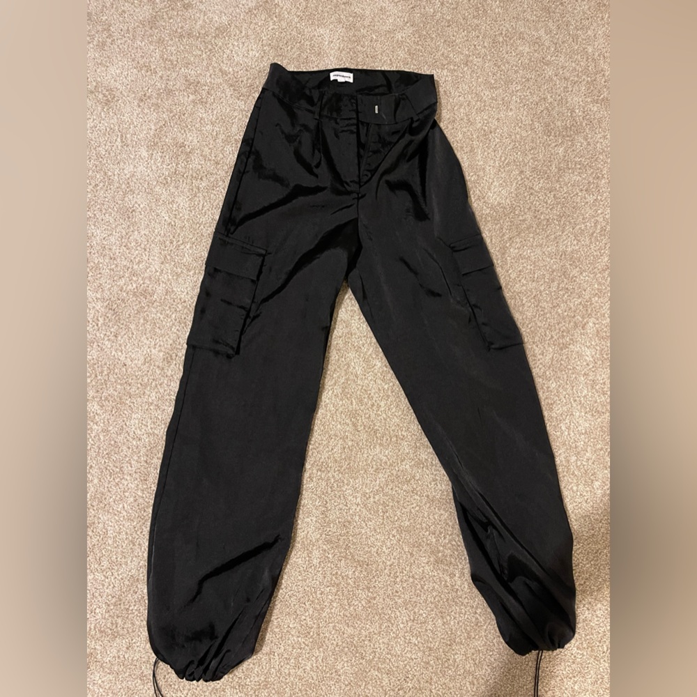 Superdown satin cargo pants, Revolve